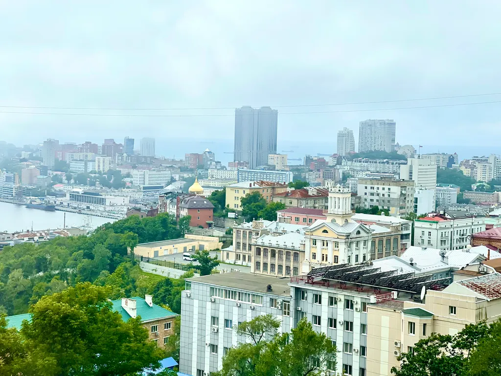 Квартира Квартира Новая студия с видом на Золотой рог в новом доме с парковкой в центре — Владивосток