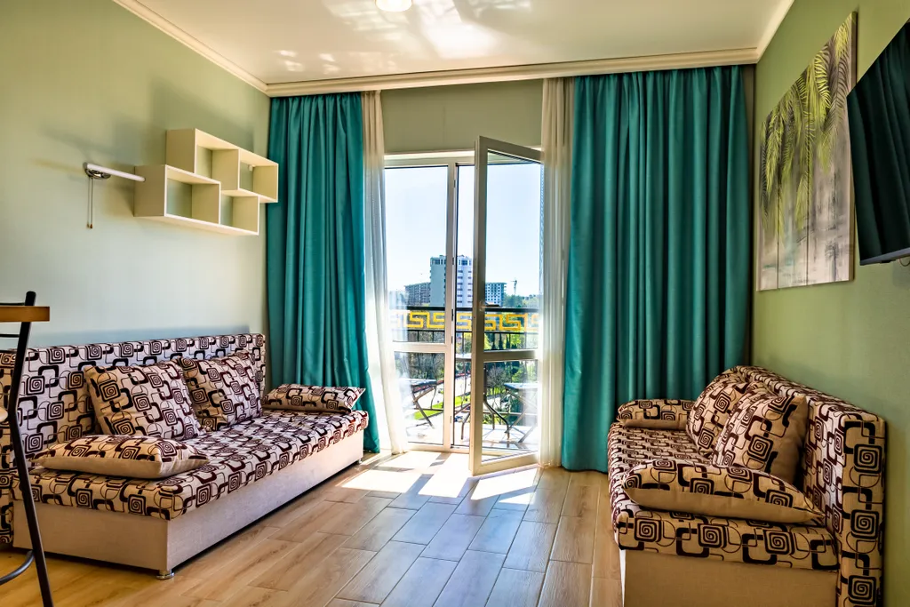 Квартира Квартира с видом на море и балконом — Адлер