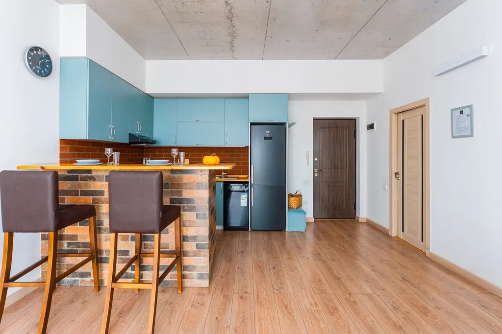 Стильная квартира с балконом у Площади Республики