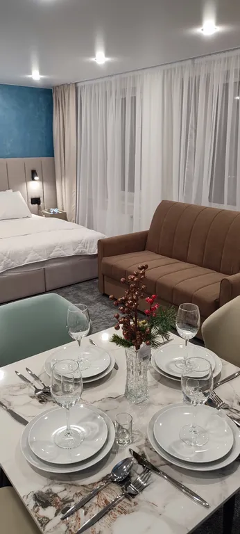 Апартаменты в отеле Каменный цветок живописного ГК Завьялиха