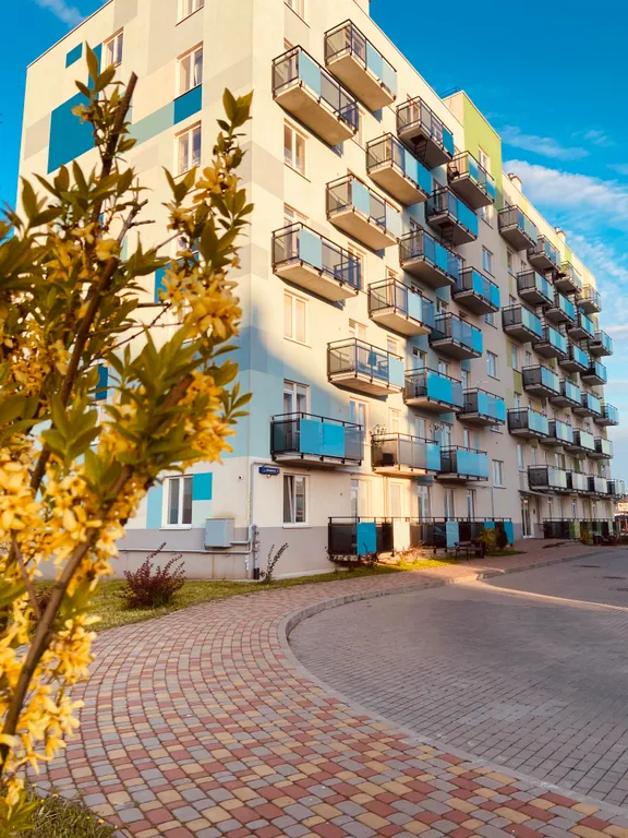 Квартира Уютная квартира студия в новом микрорайоне — Светлогорск