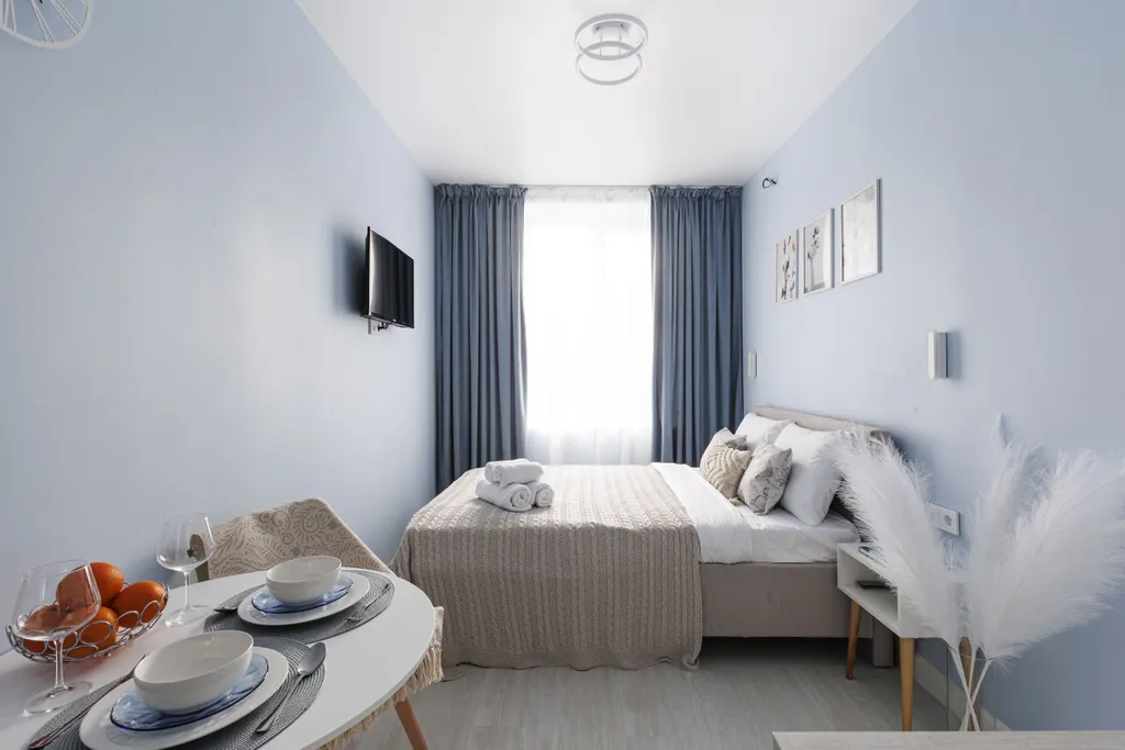 Квартира Квартира Дизайнерская студия на западе Москвы — Москва