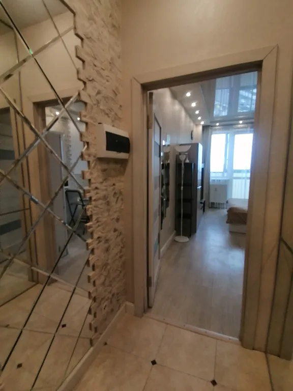 Квартира Квартира Квapтира-студия рядом с метро — Мурино