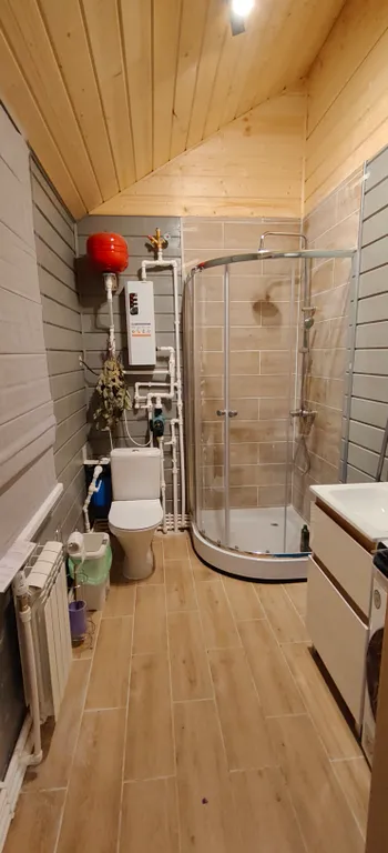 Дом, баня на дровах, банный чан, Нижний Новгород