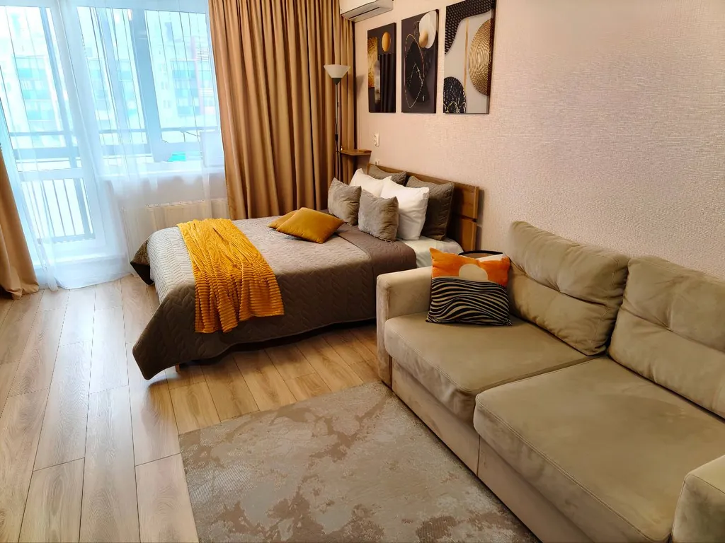 Квартира Квартира - студия комфорт класса рядом с термами voda и гольф-клубом — Челябинск