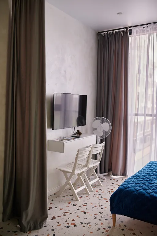 Апартаменты на 1 линии у моря с видом на музейную аллею и планетарий