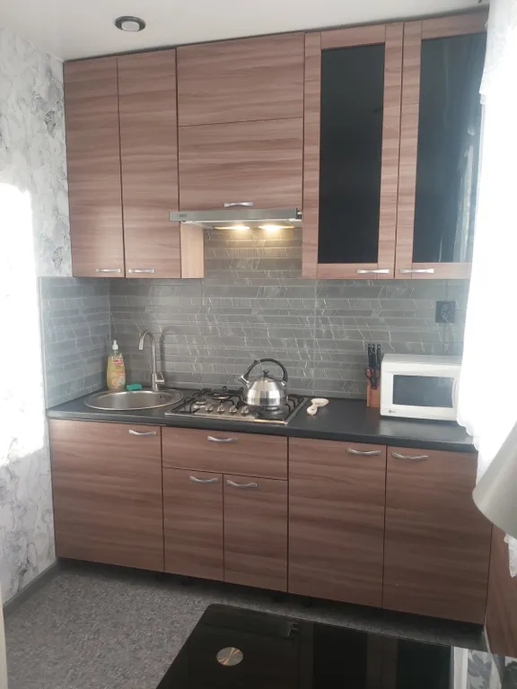 Трешка в самом центре