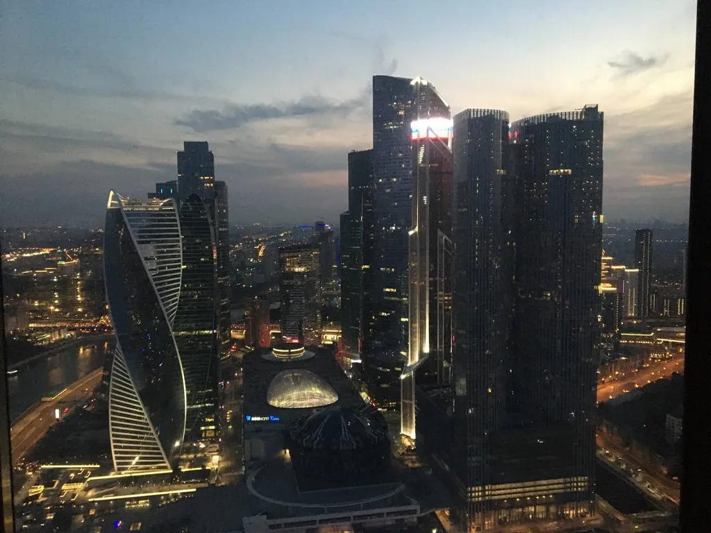 Апартаменты в Москва-сити с панорамным видом