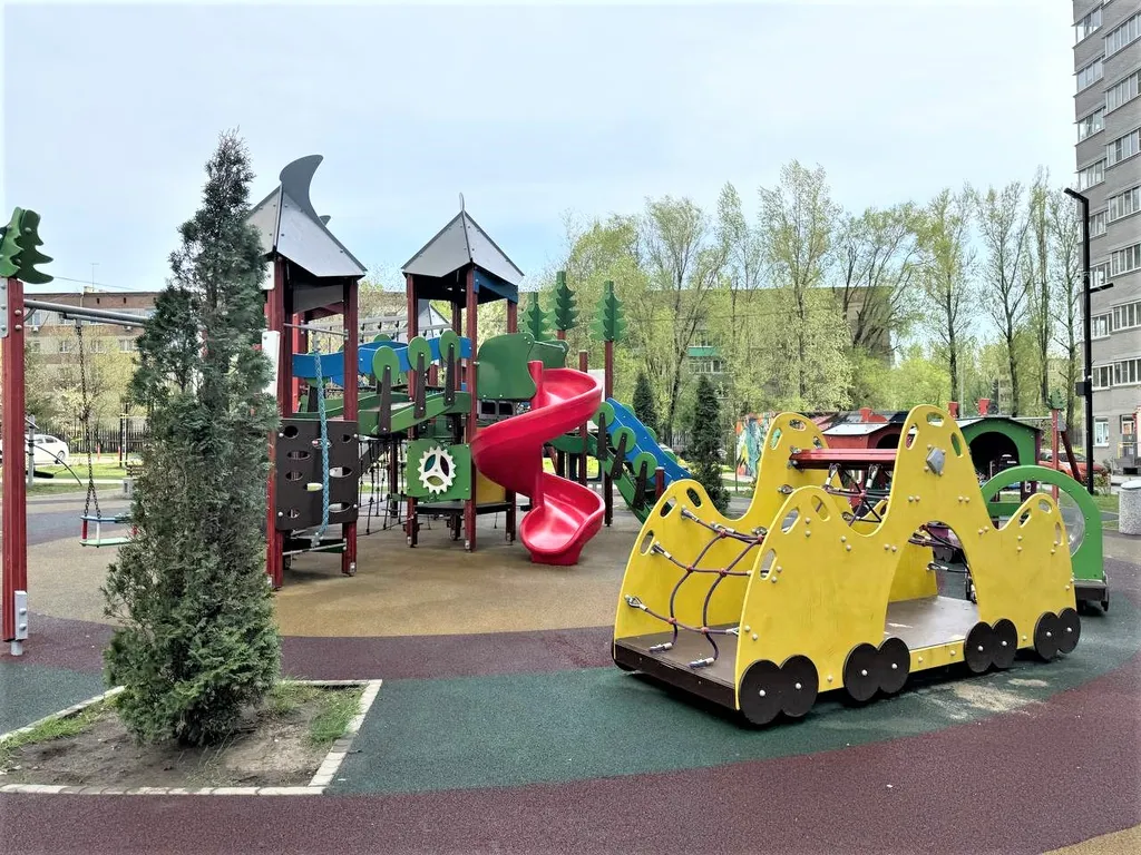 Студия с панорамным видом