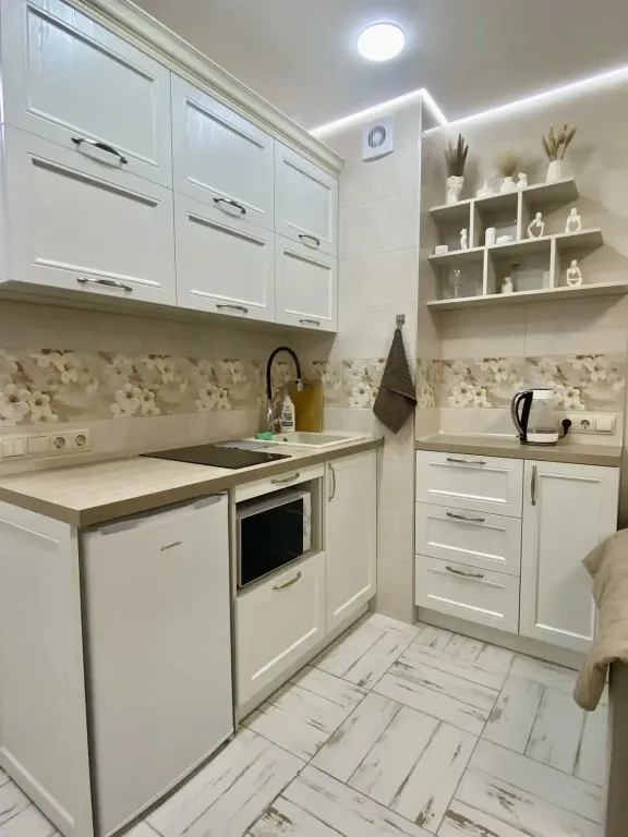 Уютная студия с видом на горы в новом ЖК в центре Белокурихи