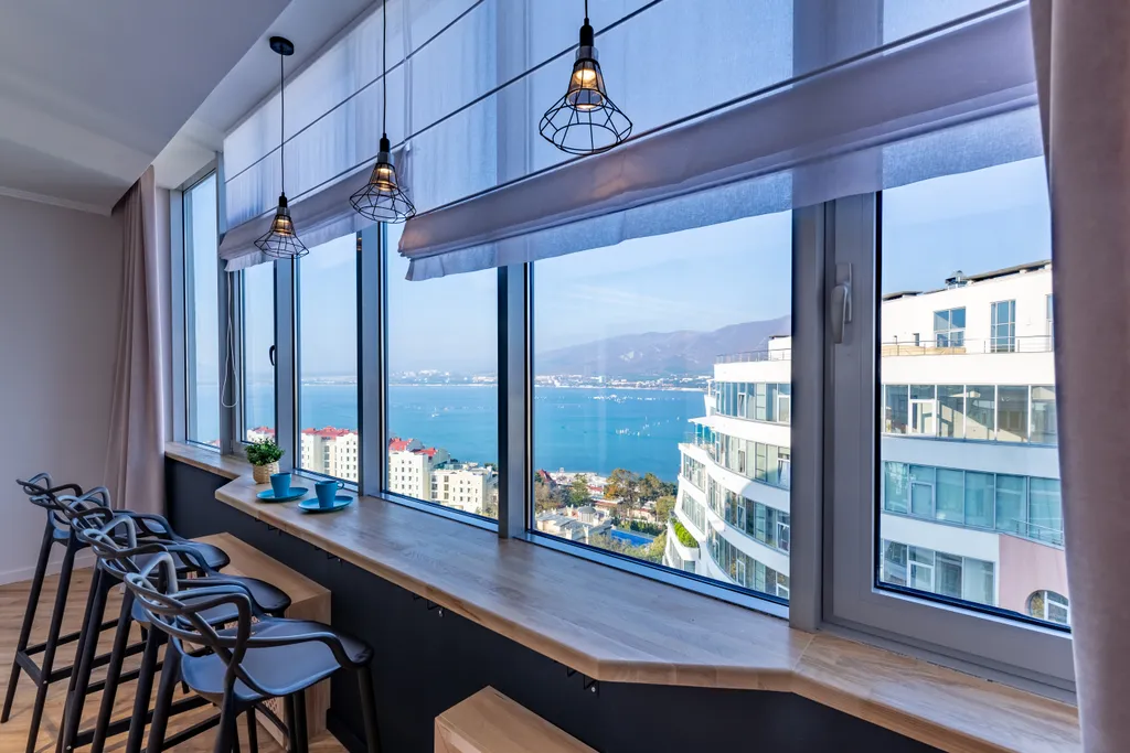 Видовая квартира на первой линии в ЖК Акватория — аренда посуточно в Геленджик