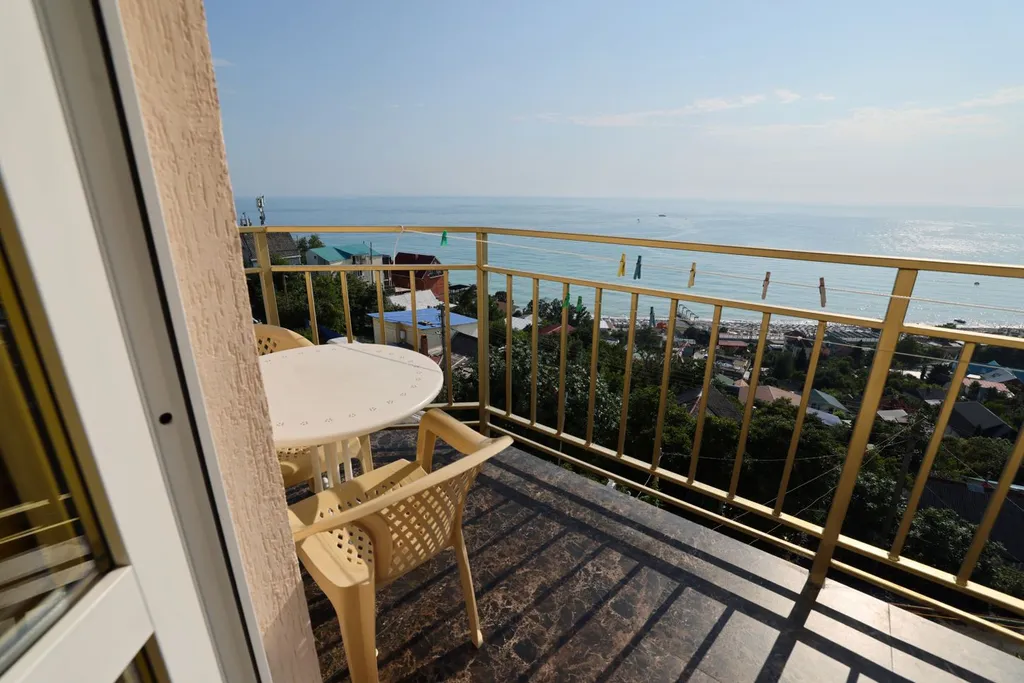 Квартира Двухместный номер с балконом и видом на море — Лазаревское