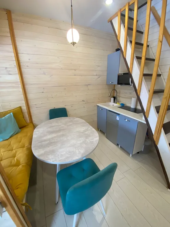 Шале Италия в Таун Хаусе Калинин Двор с ванной с панорамным окном