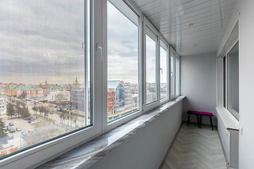 Просторная квартира на 9 этаже с видом на набережную