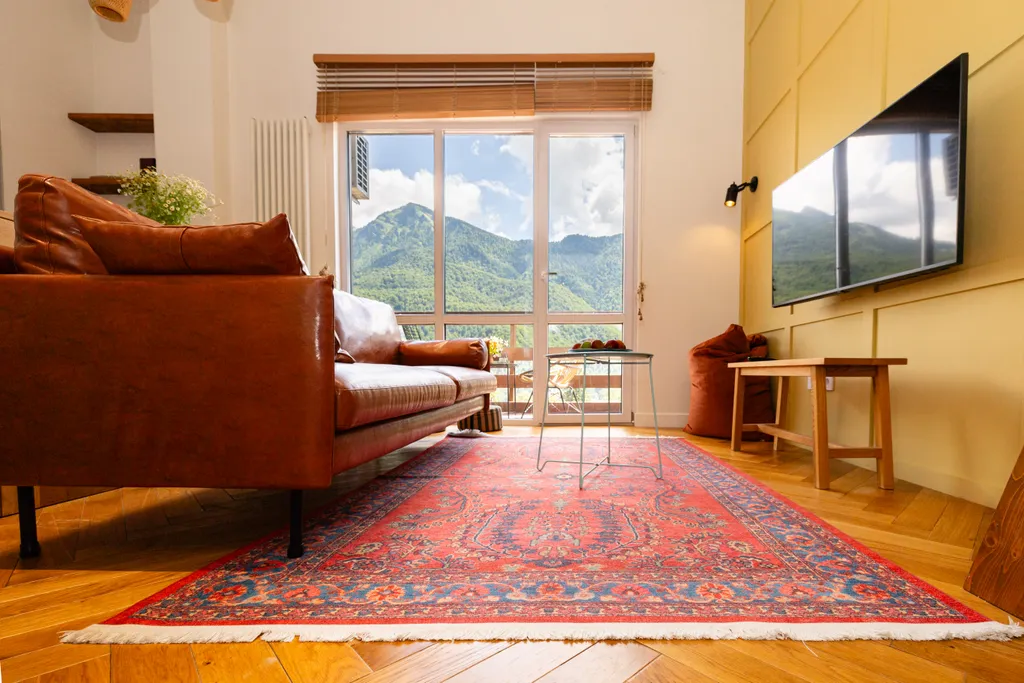 Двухуровневая квартира с видом на горы