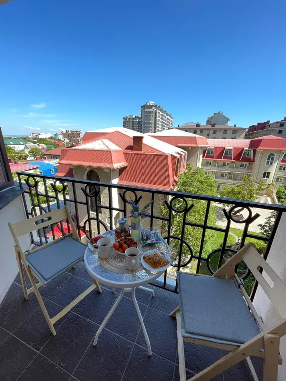 Квартира Квартира Комфортная студия с отдельной спальней и видом на море — Анапа