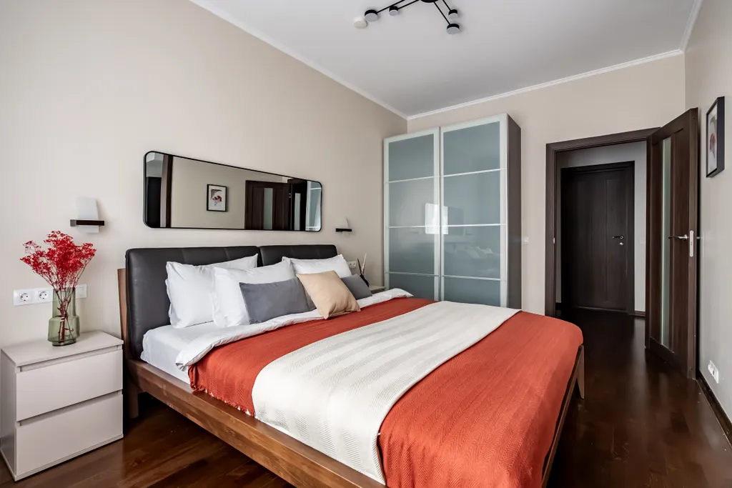 Квартира Квартира Scarlet с балконом — Санкт-Петербург