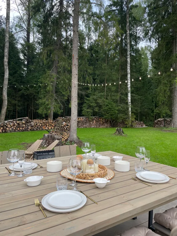 Балийский домик №2 с собственным выходом в лес