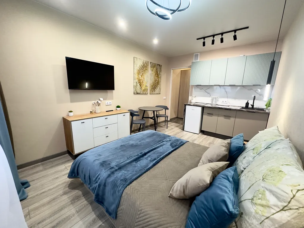 Уютная студия с видом на волгу