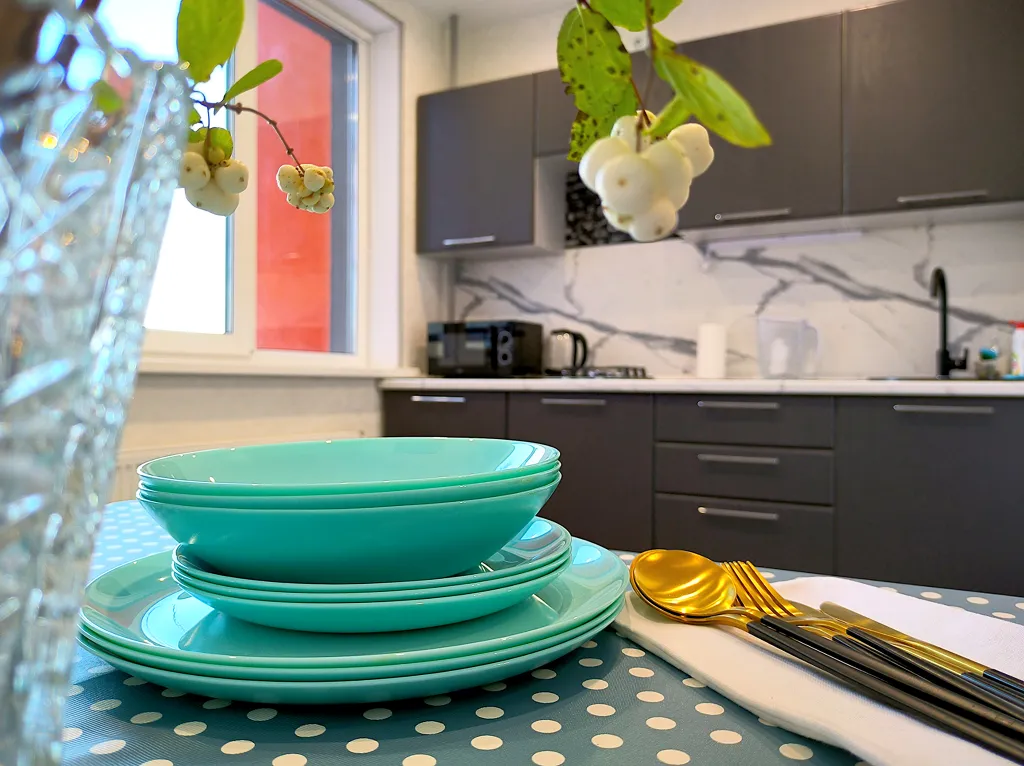 Квартира бизнес-класса с креативным и ярким ремонтом