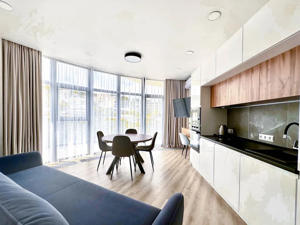 Апартаменты с отдельной спальней LS-DEEP FOREST с прямым видом на горы