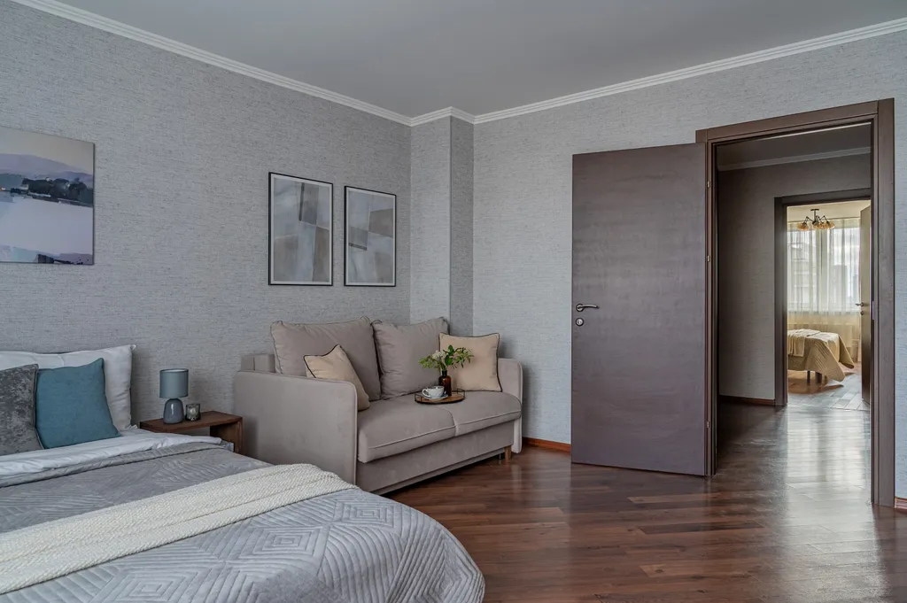 Уютная 2-х комнатная квартира с потрясающим видом на город у метро Чкаловская