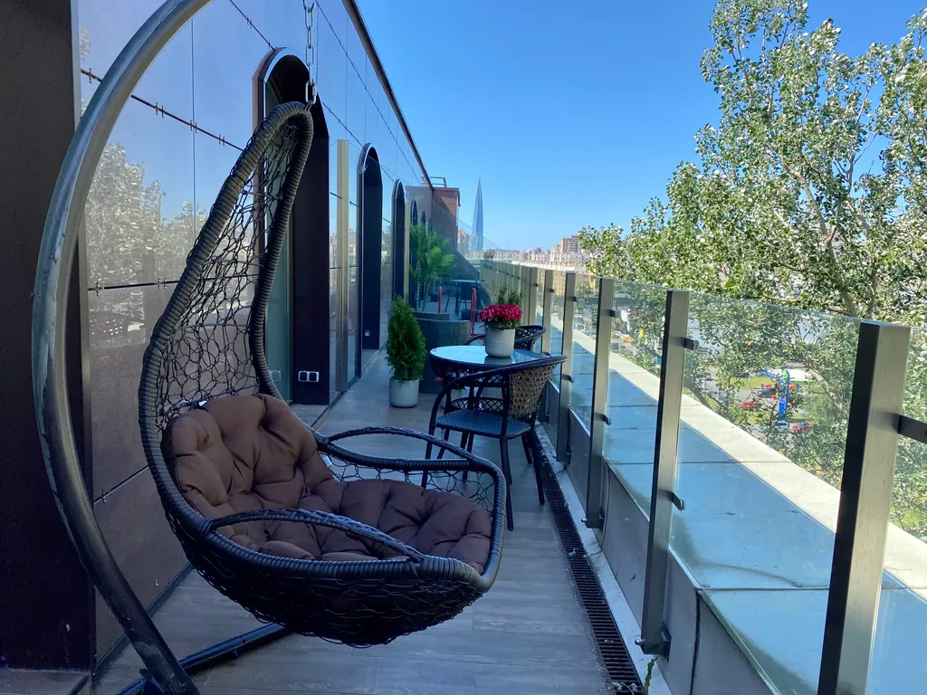 Квартира с террасой MyHomeYourHome в ЖК Елагин Апарт