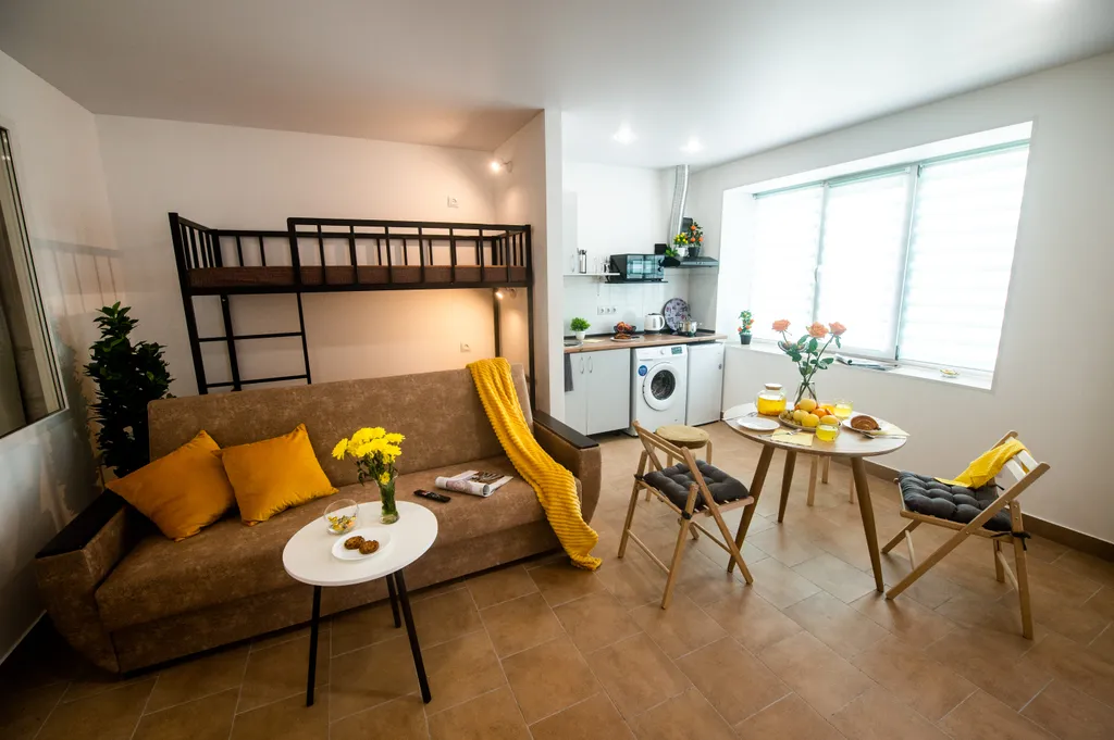 Уютная студия до 6 гостей