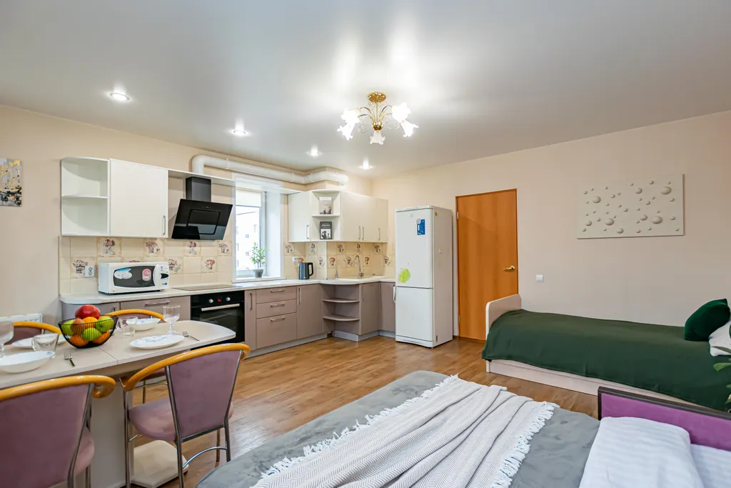 Квартира Уютная студия в центре Перми рядом с Городской Эспланадой — аренда посуточно в Пермь