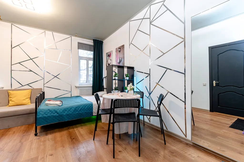 Квартира Уютная квартира-студия на Жуковского — Москва