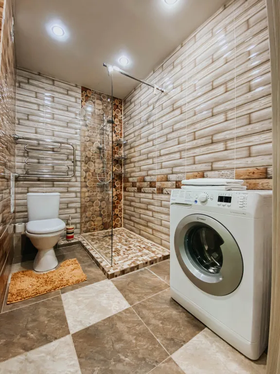 Студия в центре с видом на город