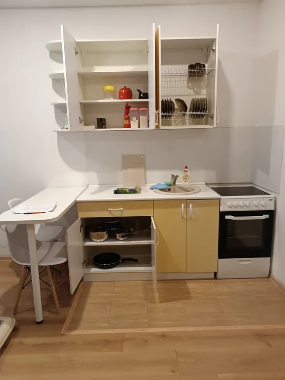 Уютная студия с видом на Волгу