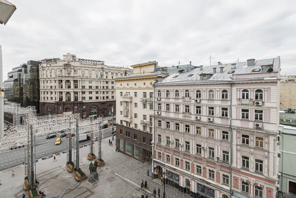 Квартира Квартира С видом на Камергерский: кровать 200×200 у Кремля — Москва