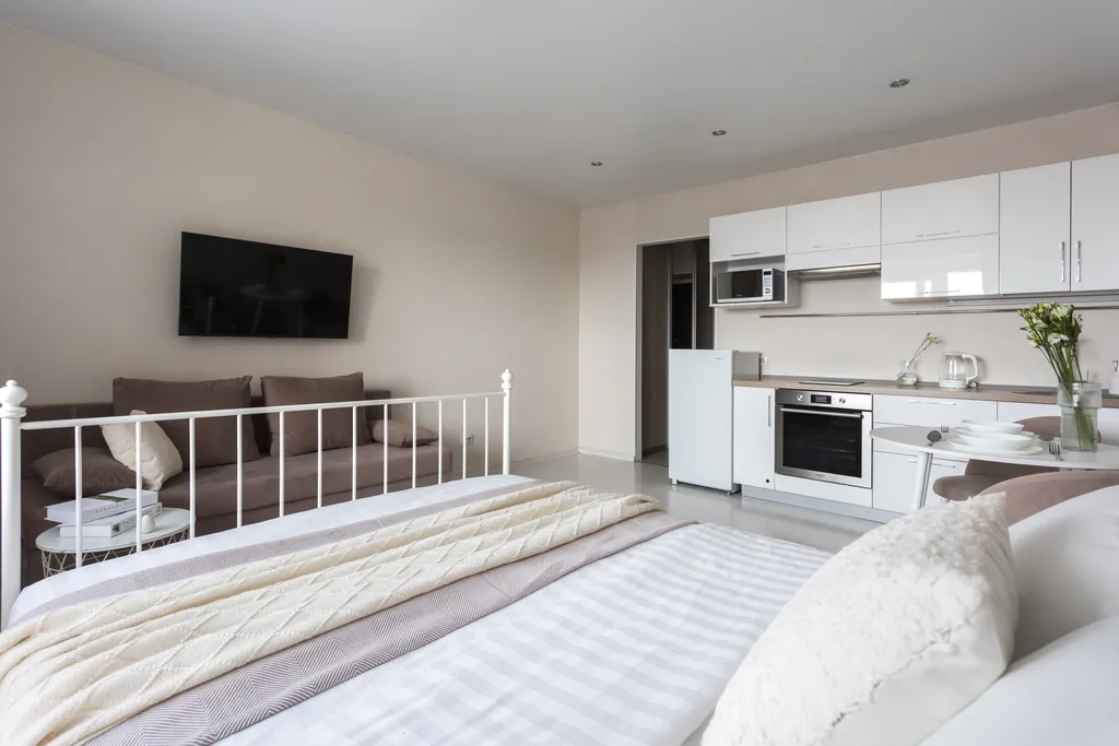 Уютная студия у автовокзала с wi-fi