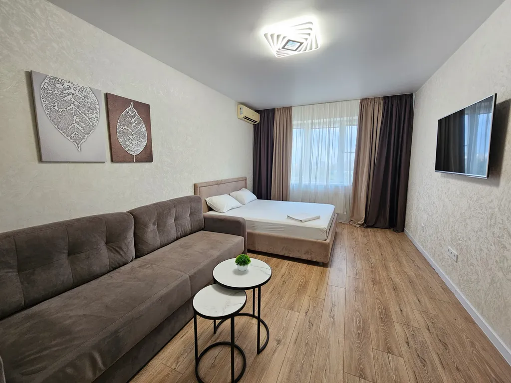 Квартира Уютная квартира с видом на парк Галицкого и стадион Краснодар — Краснодар