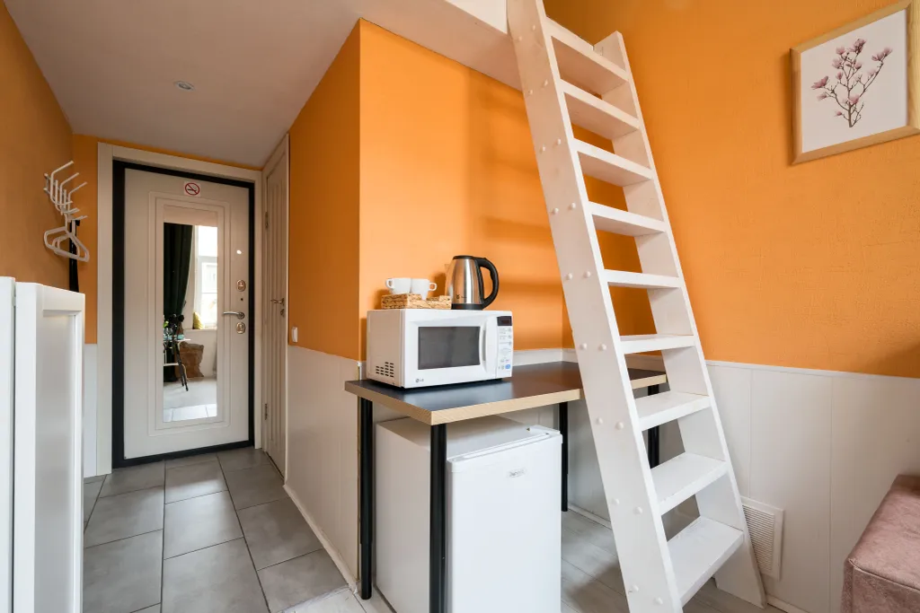 Квартира Квартира Компактная студия  New Horizon Есения в историческом центре Питера — Санкт-Петербург