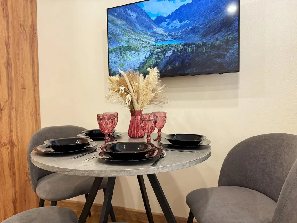 Апартаменты с террасой для четверых, 3 минуты до пляжа