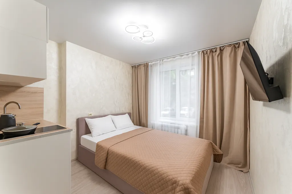 Квартира Квартира Студия с новым ремонтом метро Зюзино — Москва