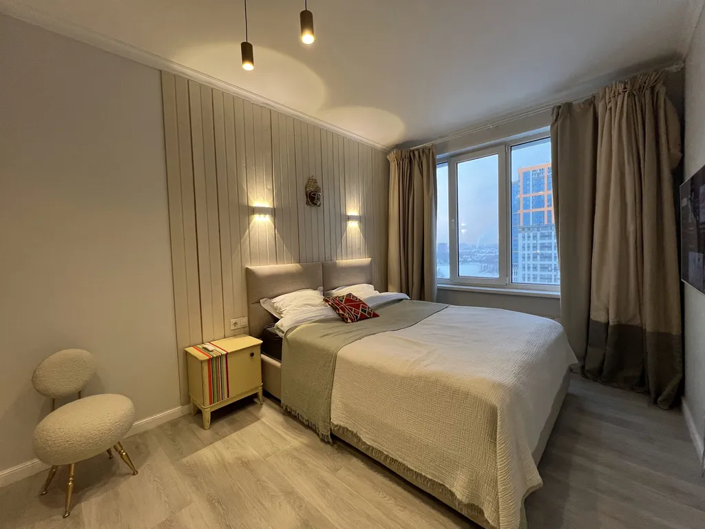 Комфортная уютная квартира с видом на залив