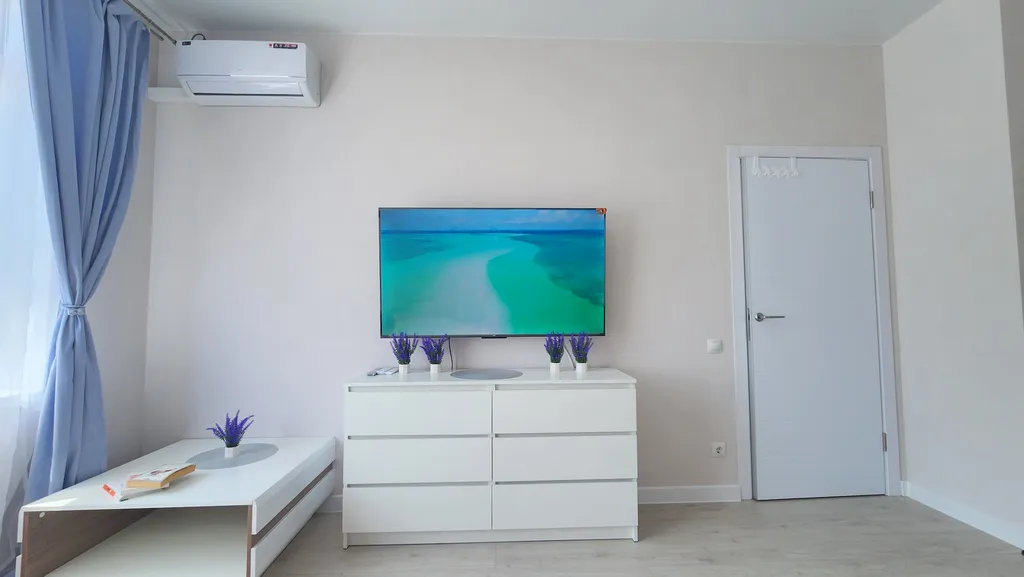 Уютная однушка с видом на бассейн