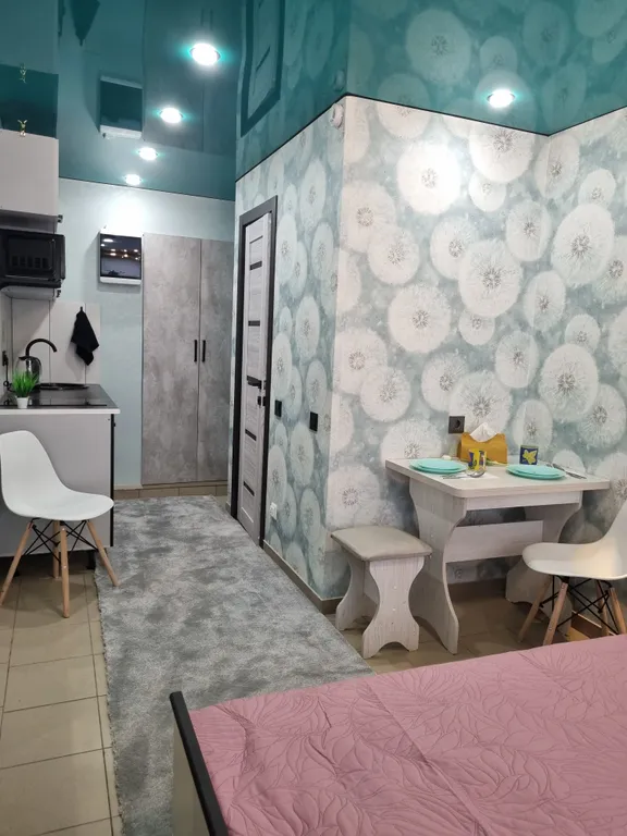 Квартира Новая 2-комнатная студия в центре Нефтяников, напротив Политеха — Омск