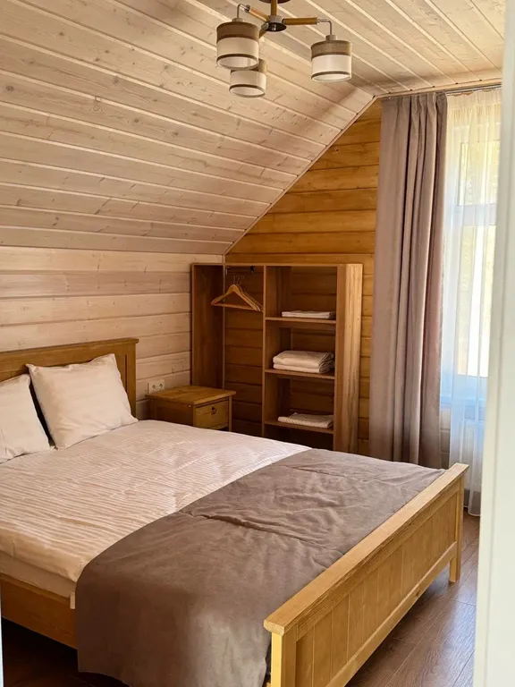 Дом на берегу Волги с баней бочкой