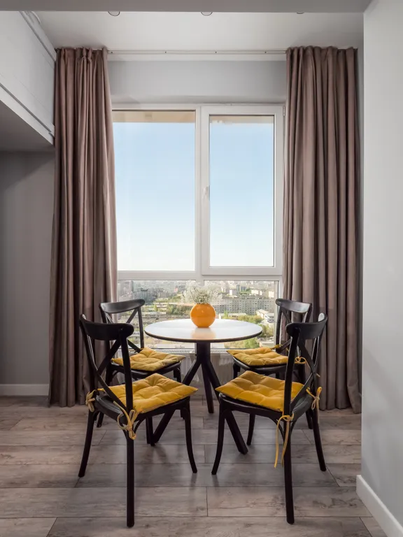 Квартира евродвушка с уютом и с видом на горы