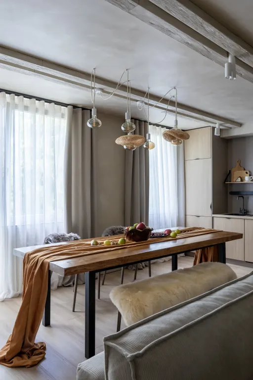 Богемные 2-х комнатные апартаменты в Светлогороске