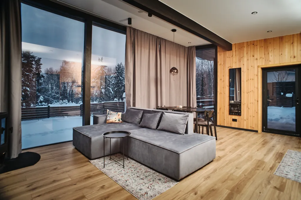 Коттедж Нoвый уютный дoм с сауной у горнолыжного склона "Черника" — аренда посуточно в Ильинское