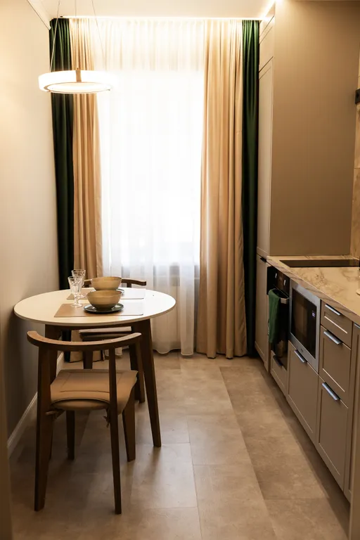 Уютная квартира с отличным ремонтом в районе больничного городка