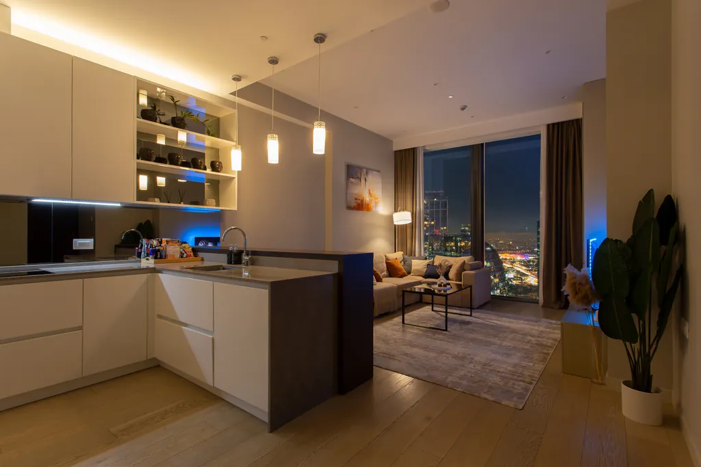 Апартаменты на высоте птичьего полёта