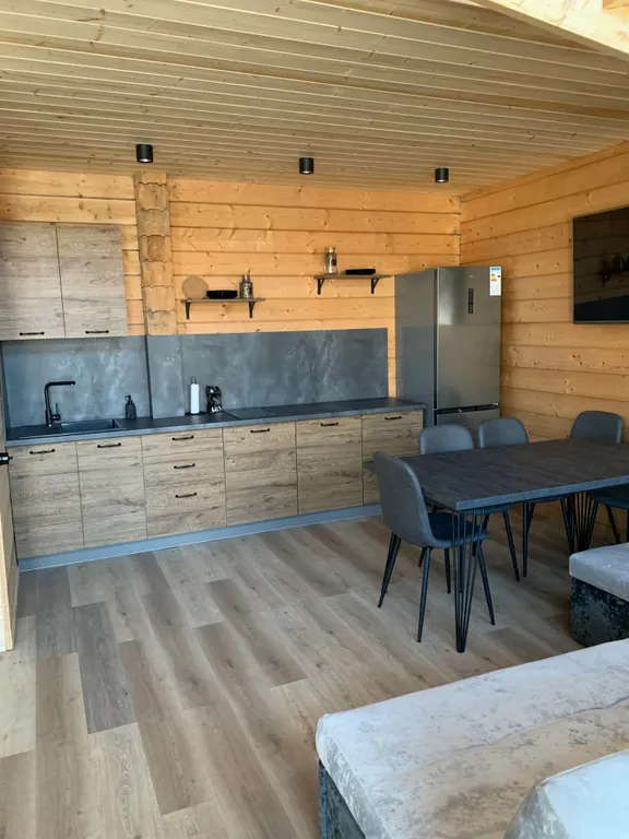 Дом из натурального евро дерева