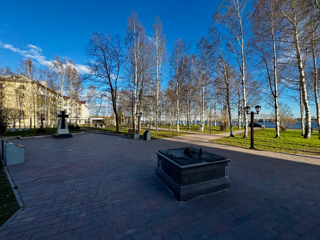 Квартира с видом на Северную Двину в центре города