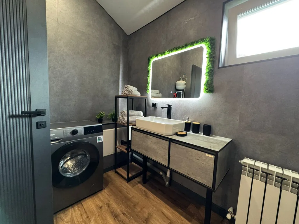 Барнхаус Na_Holme RentPlaza с баней и бассейном